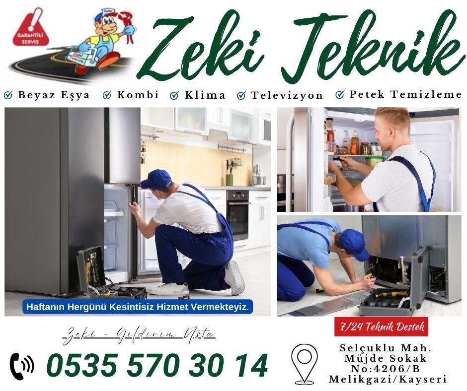 Melikgazi Buzdolabı Servisi